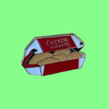 Chicken Nugget Enamel Pin