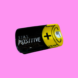 Stay Positive Battery Hair Claw