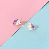 Unicorn Stud Earrings