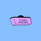 Mistakes Enamel Pin