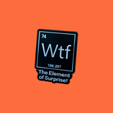 WTF Enamel Pin