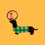 Weiner Dog Key Chain