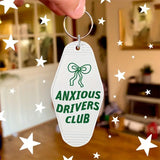 Anxious Drivers Club  Key Chain