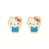 Hello Kitty Enamel Stud