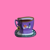 Mini Tea Cup  Hair Claw