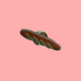 Baguette Enamel Pin