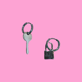 Key and Lock Earrings