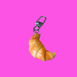 Croissant Key Chain