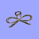 Metal Gold Bow Hair Claw