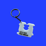 Lets Get This Bread Key Chain