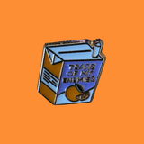 Tears Of My Enemies Juice Box Enamel Pin