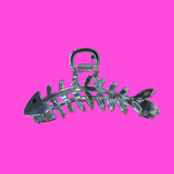 Metallic Fish  Hair Claw