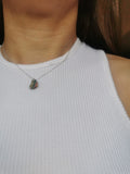 Tiny SK8 Heart Necklace