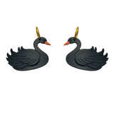 Swan Earrings - Large