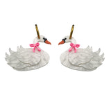 Swan Earrings - Large