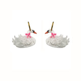 Swan Earrings- Small