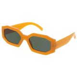 Rose Collection Blue Gem Sunglasses- Orange