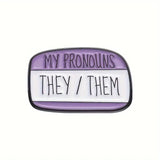 My Pronouns are pins