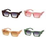 Angled Pop Color Sunglasses