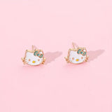 Hello Kitty Enamel Stud