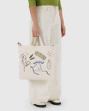 Duck Bag Horizontal - Embroidered Get Ready With Me