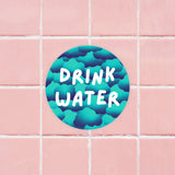 Drink Water Vinyl Sticker